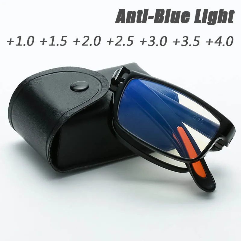 2022 Anti-blue Light Folding Reading Glasses With Box Men Women Portable Spectacles Eyewear TR90 Glasses Diopter +1.0 To +4.0
2022 Anti-blue Light Folding Reading Glasses With Box Men Women Portable Spectacles Eyewear TR90 Glasses Diopter +1.0 To +4.0