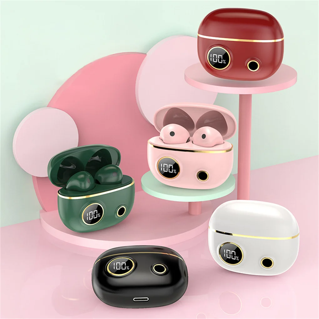 Беспроводные наушники, пластиковые Bluetooth-наушники с перезаряжаемым цифровым дисплеем и низкой задержкой, наушники для прослушивания музык...
Беспроводные наушники, пластиковые Bluetooth-наушники с перезаряжаемым цифровым дисплеем и низкой задержкой, наушники для прослушивания музык...