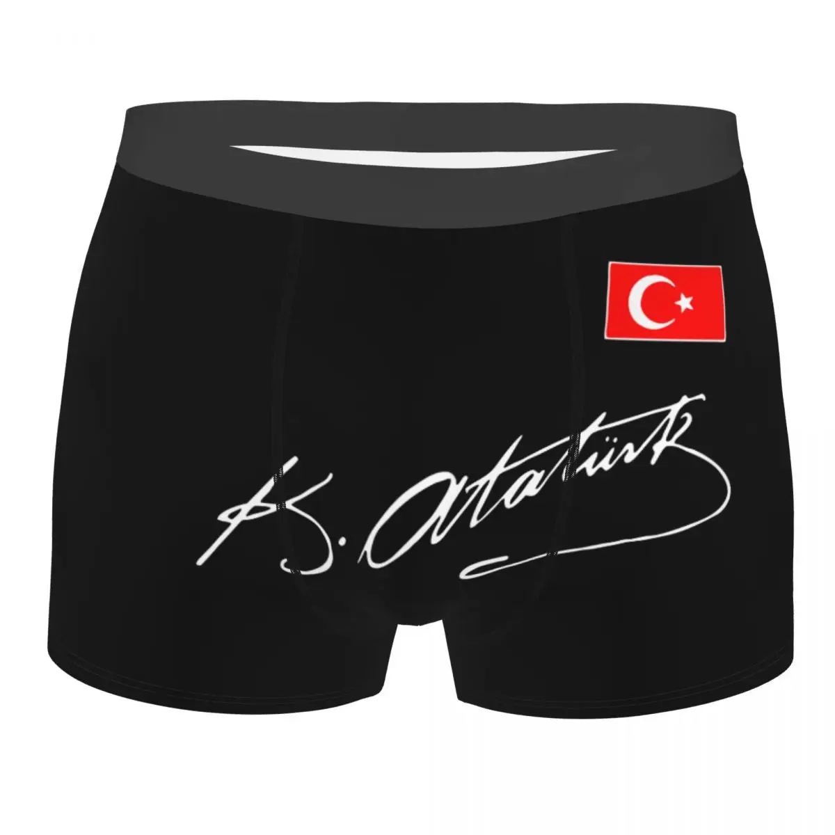 Men's Ataturk With Turkey Flag Boxer Shorts Panties Soft Underwear Turkish Ataturk Signature Male Humor Plus Size Underpants
Men's Ataturk With Turkey Flag Boxer Shorts Panties Soft Underwear Turkish Ataturk Signature Male Humor Plus Size Underpants