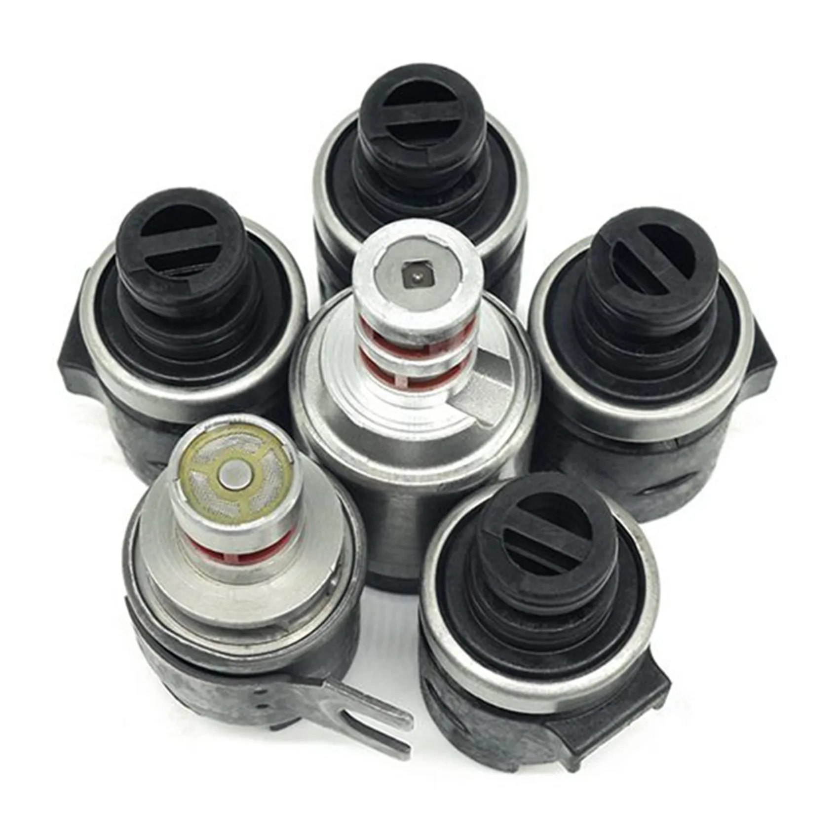 6 шт. комплект переключения передач соленоида 4R44E 4R55E 5R44E 5R55E для Ford -Mazda
6 шт. комплект переключения передач соленоида 4R44E 4R55E 5R44E 5R55E для Ford -Mazda