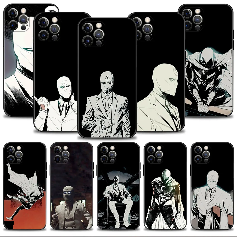 Cover For iPhone XR 7 Plus 11 X 13 8 14 12 Pro Max XS 6S 6 5 Mini SE2022 5S SE2 Marvel New Hero Moon Knight Celular
Cover For iPhone XR 7 Plus 11 X 13 8 14 12 Pro Max XS 6S 6 5 Mini SE2022 5S SE2 Marvel New Hero Moon Knight Celular