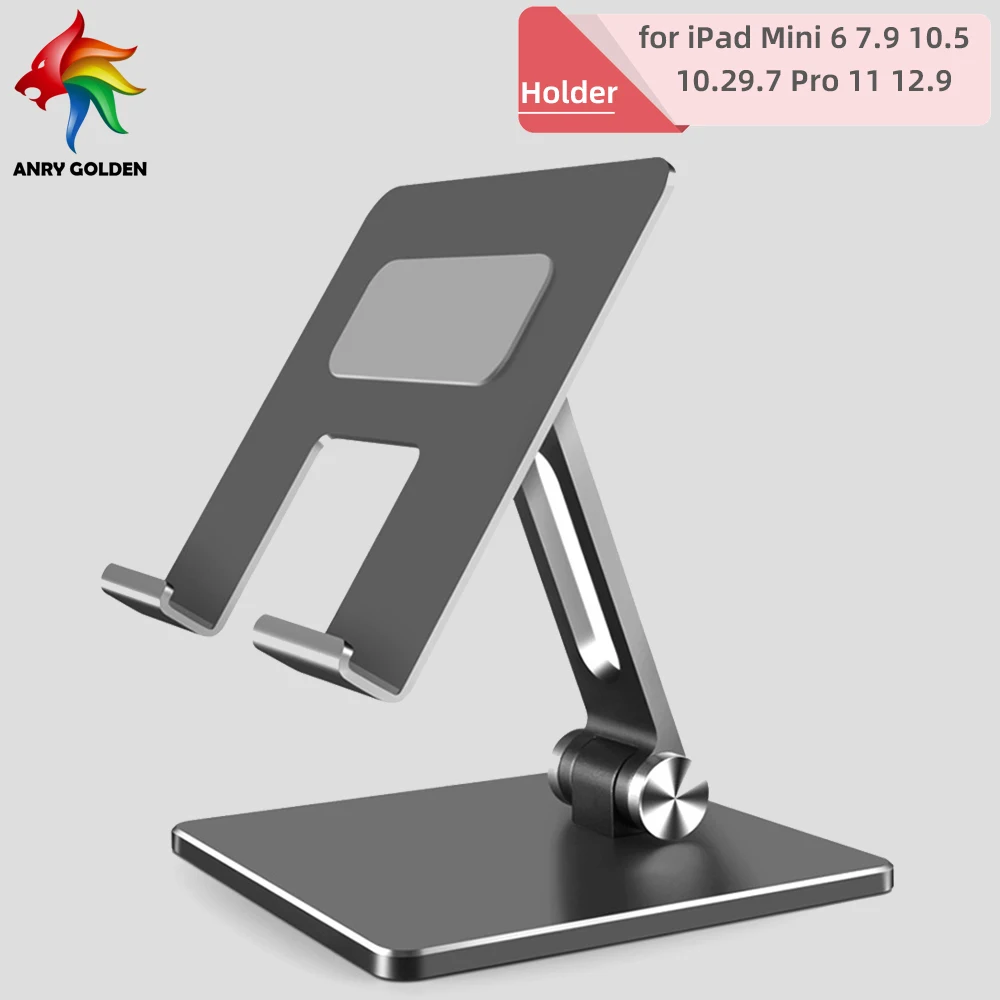 Tablet Stand Holder Adjustable Desktop Aluminum Tablet Dock Stand for Mini 6 5 4 3 2 10.9 10.5 10.2 9.7 Pro 11 12.9 iPad Holder
Tablet Stand Holder Adjustable Desktop Aluminum Tablet Dock Stand for Mini 6 5 4 3 2 10.9 10.5 10.2 9.7 Pro 11 12.9 iPad Holder