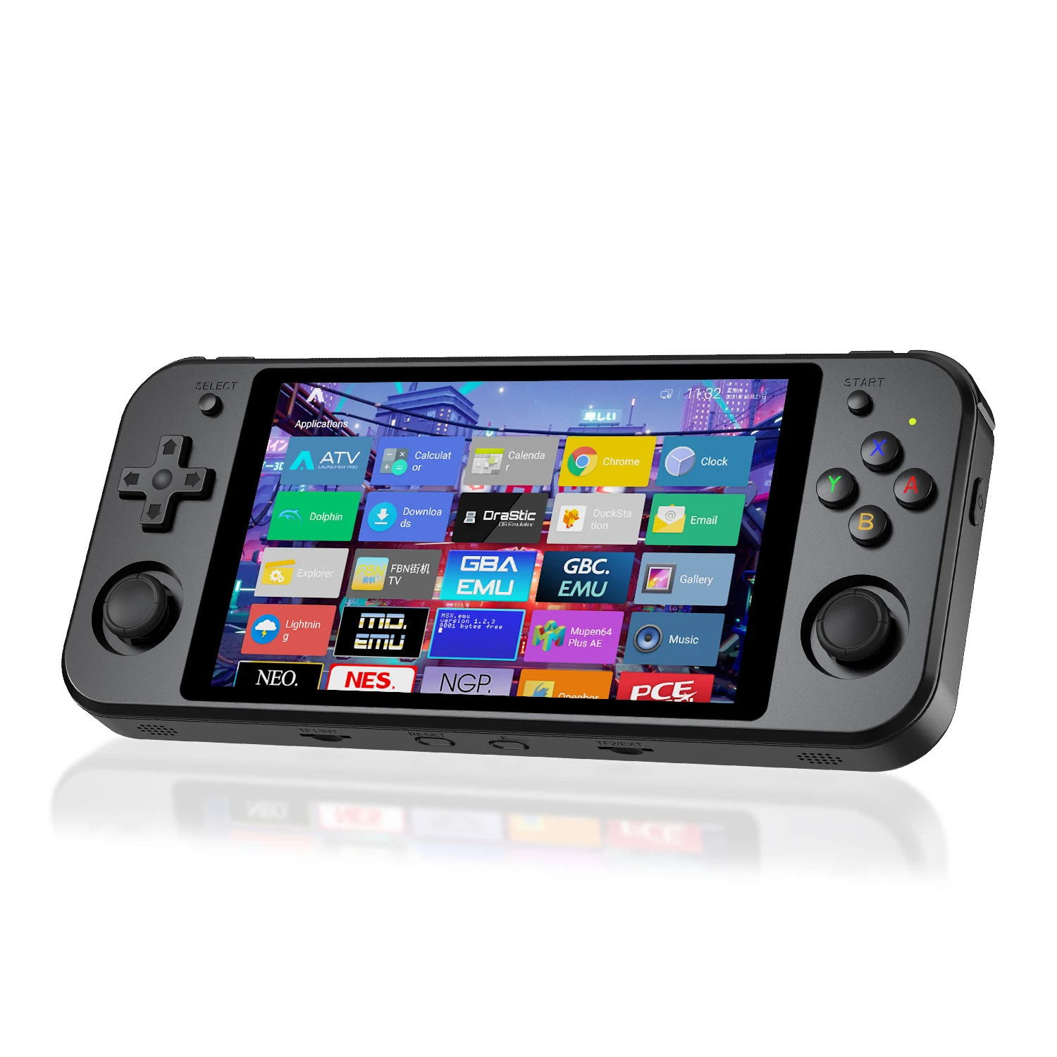 Smart multiplayer Retro mobile gaming tablets and Android Links dual-operable game console anberonic RG552
Smart multiplayer Retro mobile gaming tablets and Android Links dual-operable game console anberonic RG552