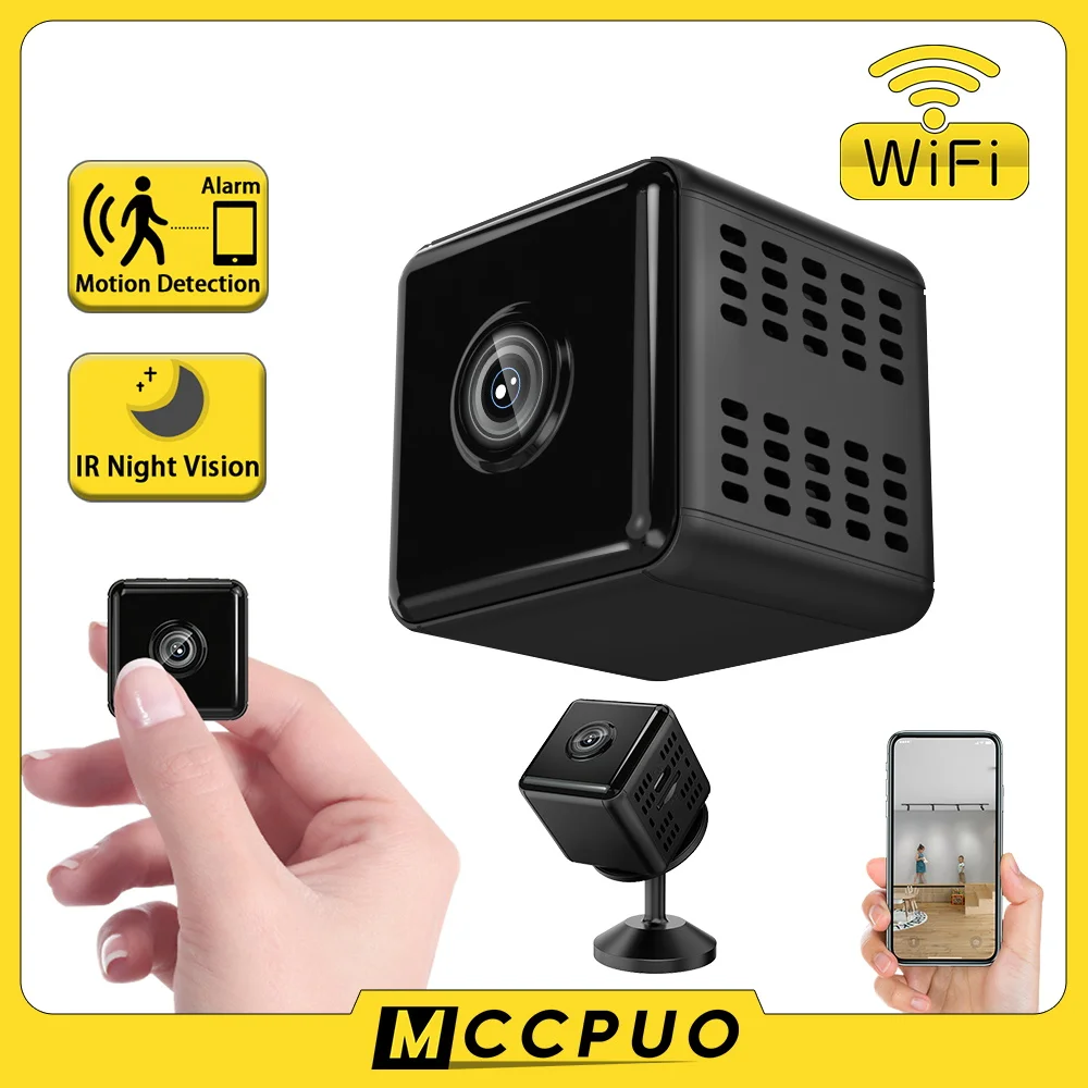 X6S Mini Camera IP WiFi 1080P With Battery IR Night Vision Remote Monitoring 150 Wide Angle USB Micro Smart Home Small Camcorder
X6S Mini Camera IP WiFi 1080P With Battery IR Night Vision Remote Monitoring 150 Wide Angle USB Micro Smart Home Small Camcorder