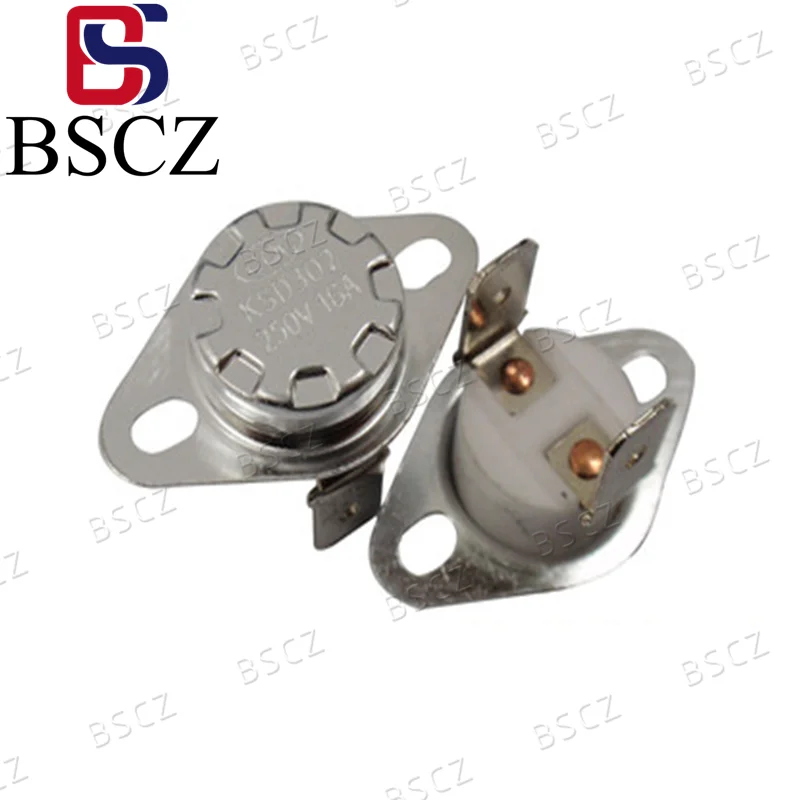 2pcs KSD302 40-300C (Normally closed type)16A250V Ceramic temperature normally closed switch 85C 95C 110C 150C 180C 250C 300C
2pcs KSD302 40-300C (Normally closed type)16A250V Ceramic temperature normally closed switch 85C 95C 110C 150C 180C 250C 300C