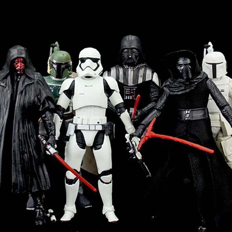 STAR WARS Figures Toy for Child Black Warior White Soldier Action Figure Joints Morable Anime Figure Children Kid Collecting Toy
STAR WARS Figures Toy for Child Black Warior White Soldier Action Figure Joints Morable Anime Figure Children Kid Collecting Toy