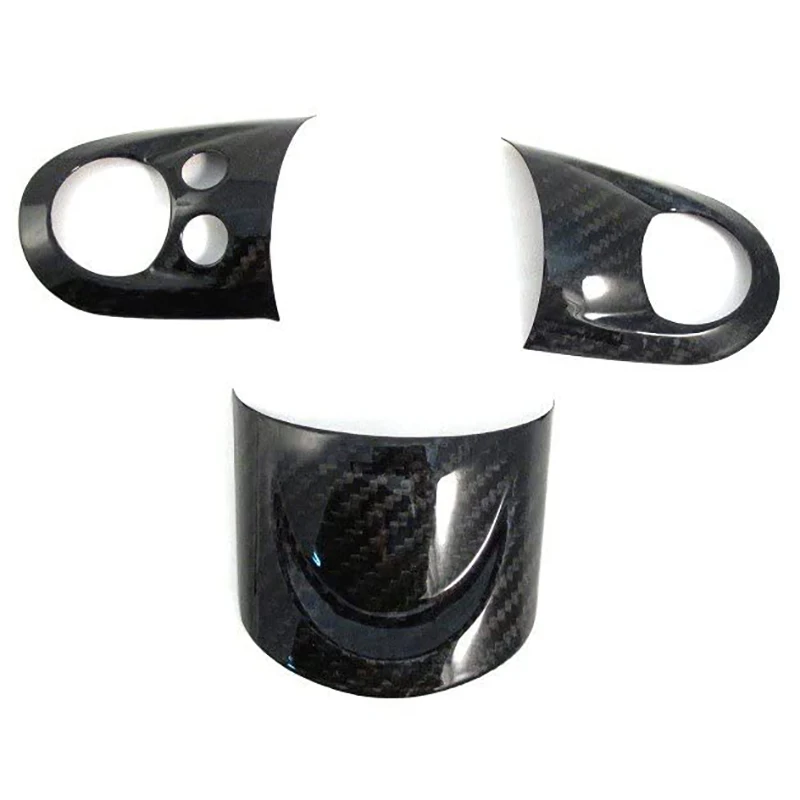 Carbon Steering Wheel Cover Trim Stick Steering Wheel Instrument Panel Cover Moulding for MINI COOPER R55 R56 R60 S
Carbon Steering Wheel Cover Trim Stick Steering Wheel Instrument Panel Cover Moulding for MINI COOPER R55 R56 R60 S