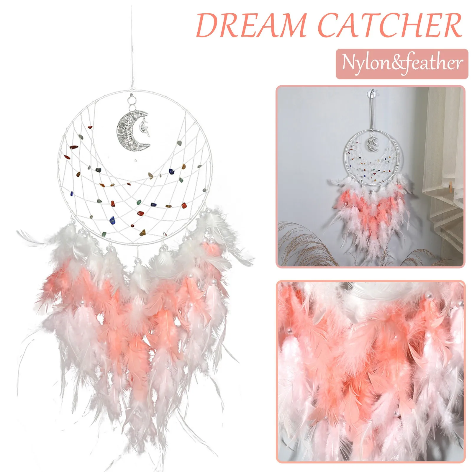 Girl Heart Dream Catcher National Feather Ornaments Lace Ribbons Feathers Wrapped Lights Girls Room Decor Dreamcatcher
Girl Heart Dream Catcher National Feather Ornaments Lace Ribbons Feathers Wrapped Lights Girls Room Decor Dreamcatcher