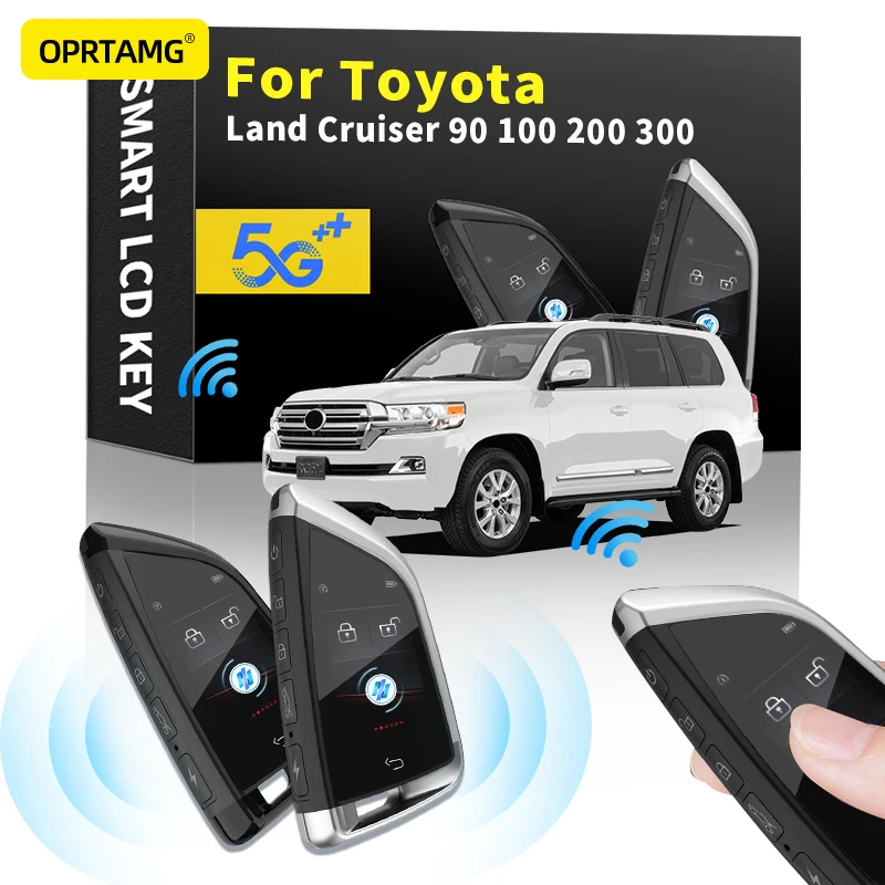 Car Smart Remote Control Key LCD Display for Keyless Smart Key For Toyota Land Cruiser 90 100 200 300 2000-2019 2020 2021 2022
Car Smart Remote Control Key LCD Display for Keyless Smart Key For Toyota Land Cruiser 90 100 200 300 2000-2019 2020 2021 2022