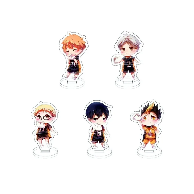 1Pcs New Anime Haikyuu!! Acrylic Desk Stand Model Hinata Shoyo Tobio Kageyama Desk Plate Holder Action Figure Toys Gifts
1Pcs New Anime Haikyuu!! Acrylic Desk Stand Model Hinata Shoyo Tobio Kageyama Desk Plate Holder Action Figure Toys Gifts