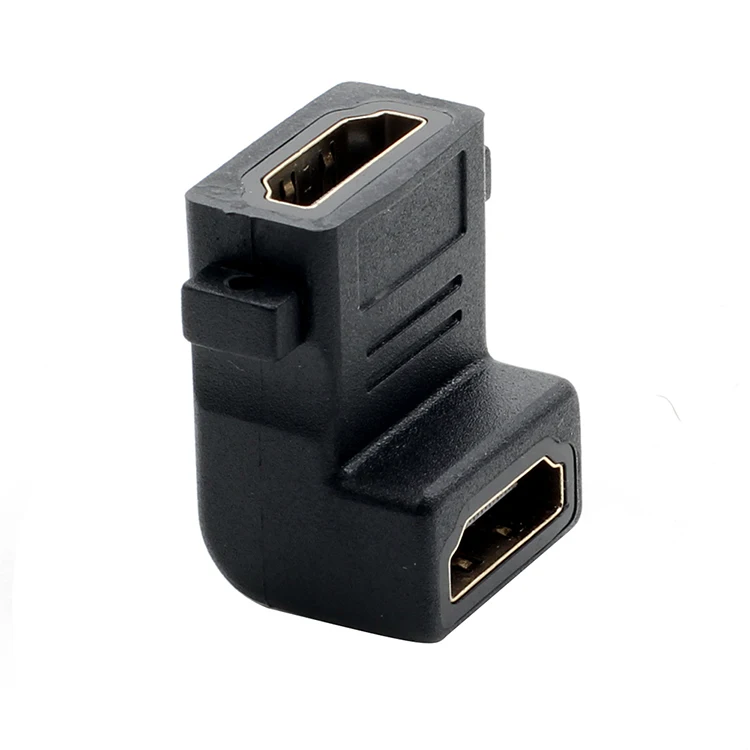 HDM1-compatible Cable Adapter Converters 90 Degree Angle to Female for 1080P HDTV Cable Adaptor Extension Coupler Connector
HDM1-compatible Cable Adapter Converters 90 Degree Angle to Female for 1080P HDTV Cable Adaptor Extension Coupler Connector