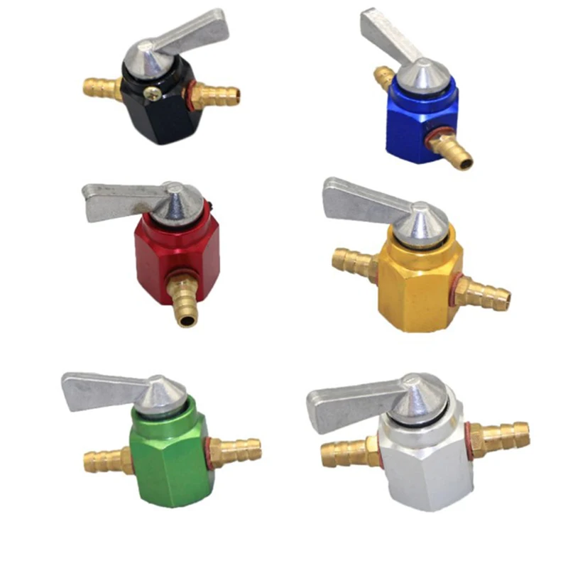 1pc Universal Inline In-Line Petrol / Fuel Tap Motorcycle On-OFF Petcock Fuel Switch Aluminum Durable Convenient Fuel Switch
1pc Universal Inline In-Line Petrol / Fuel Tap Motorcycle On-OFF Petcock Fuel Switch Aluminum Durable Convenient Fuel Switch