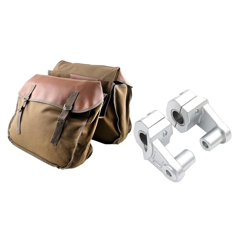 1 Pcs Motorcycle Waterproof Bag Saddlebag Travel Saddle Bag 1 Pair Motorcycle Handlebar Riser 22Mm Handlebar
1 Pcs Motorcycle Waterproof Bag Saddlebag Travel Saddle Bag 1 Pair Motorcycle Handlebar Riser 22Mm Handlebar