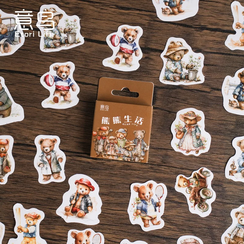 46pcs/pack Cute Bear Kawaii Stickers DIY Decorative Stationery Album Diary Cup Notebook Mobile Phone Toy Scrapbook
46pcs/pack Cute Bear Kawaii Stickers DIY Decorative Stationery Album Diary Cup Notebook Mobile Phone Toy Scrapbook