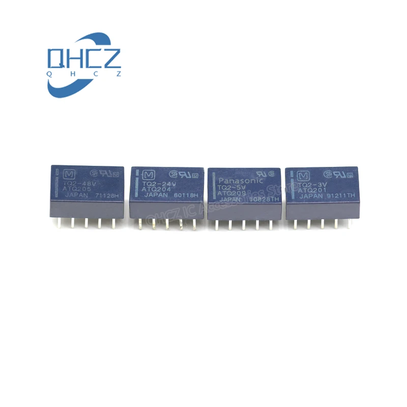 3pcs/lot Signal relay TQ2-5V TQ2-12V TQ2-24V 1A 10 pins ATQ209 203 4 New and Original In Stock
3pcs/lot Signal relay TQ2-5V TQ2-12V TQ2-24V 1A 10 pins ATQ209 203 4 New and Original In Stock