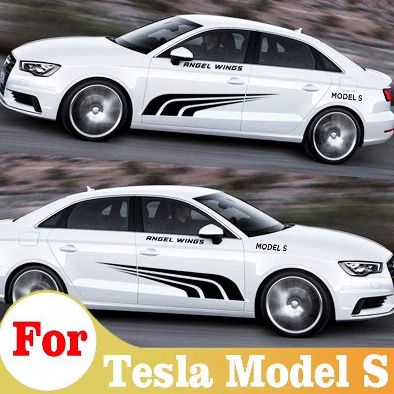 Car Stickers Car Side Door Sticker Long Stripe Skirt Decals Vinyl Styling For Tesla Model S Body Waist Side Decals Accessories
Car Stickers Car Side Door Sticker Long Stripe Skirt Decals Vinyl Styling For Tesla Model S Body Waist Side Decals Accessories