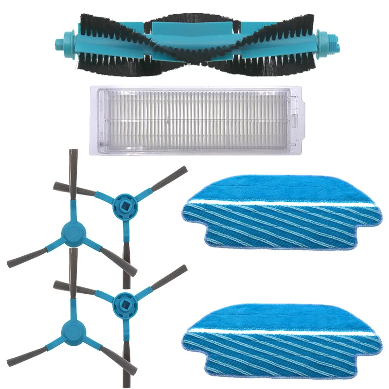 1main Brush+4 Side Brush +1 HEPA +2 Mops Robot Sweeper Accessories Replacement for Conga 3290 3490 3690 Vacuum Cleaner
1main Brush+4 Side Brush +1 HEPA +2 Mops Robot Sweeper Accessories Replacement for Conga 3290 3490 3690 Vacuum Cleaner