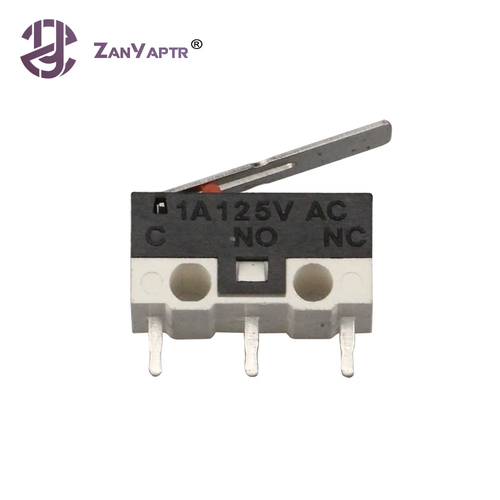 10pcs/lot Limit Microswitch With Three Straight Legs Mouse Side Key Momentary Micro Limit Switch1A/125VAC For Makerbot MK7/ MK8
10pcs/lot Limit Microswitch With Three Straight Legs Mouse Side Key Momentary Micro Limit Switch1A/125VAC For Makerbot MK7/ MK8