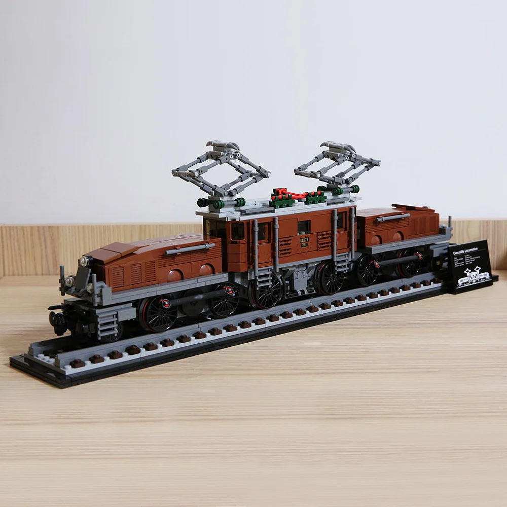 Модель классического поезда 10277 Moc, Модульные строительные блоки, кирпичи, фигурки, образовательные детские рождественские подарки, игрушки...
Модель классического поезда 10277 Moc, Модульные строительные блоки, кирпичи, фигурки, образовательные детские рождественские подарки, игрушки...