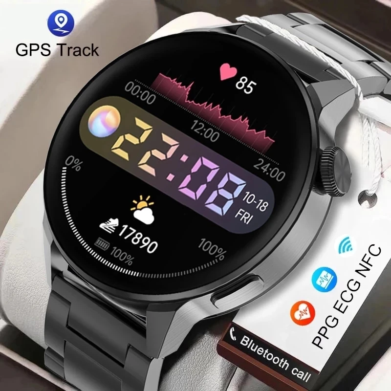 2022 New NFC Smart Watch Men Smart Bluetooth Call Sport GPS Track Smartwatch Women Heart Rate ECG PPG Smartwatch For Android ios
2022 New NFC Smart Watch Men Smart Bluetooth Call Sport GPS Track Smartwatch Women Heart Rate ECG PPG Smartwatch For Android ios