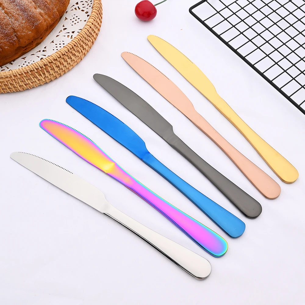 6Pcs Mirror Gold Dinner Knives Set Fruit Knife Dinnerware Cutlery Mirror Stainless Steel Kitchen Flatware Tableware Silverware
6Pcs Mirror Gold Dinner Knives Set Fruit Knife Dinnerware Cutlery Mirror Stainless Steel Kitchen Flatware Tableware Silverware