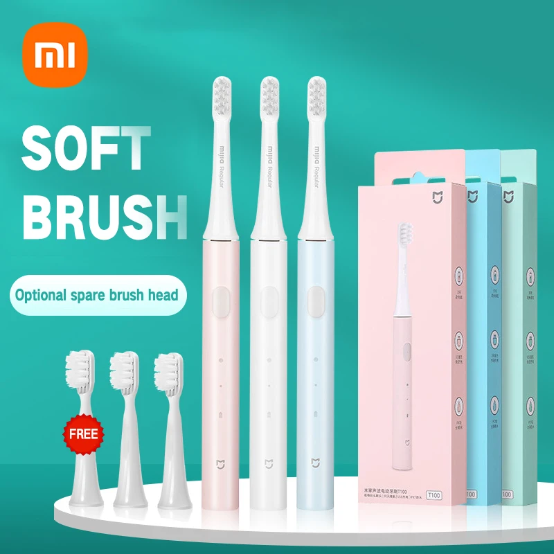 Xiaomi Mijia Sonic Electric Toothbrush T100 Ultra Soft Children Electric Toothbrushes USB Rechargeable Waterproof Tooth Brush
Xiaomi Mijia Sonic Electric Toothbrush T100 Ultra Soft Children Electric Toothbrushes USB Rechargeable Waterproof Tooth Brush