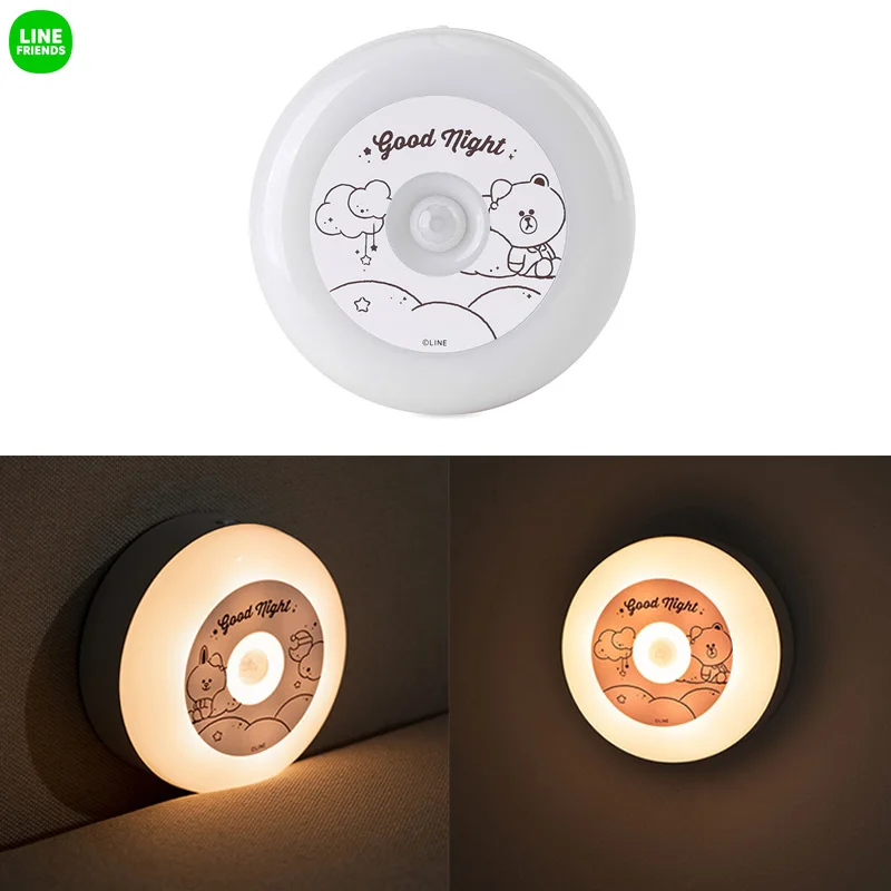 Оригинальный Коричневый ночник Line Friends в виде каваи, милый настенный подвесной прикроватный светильник, украшение для спальни, лампа для сн...
Оригинальный Коричневый ночник Line Friends в виде каваи, милый настенный подвесной прикроватный светильник, украшение для спальни, лампа для сн...