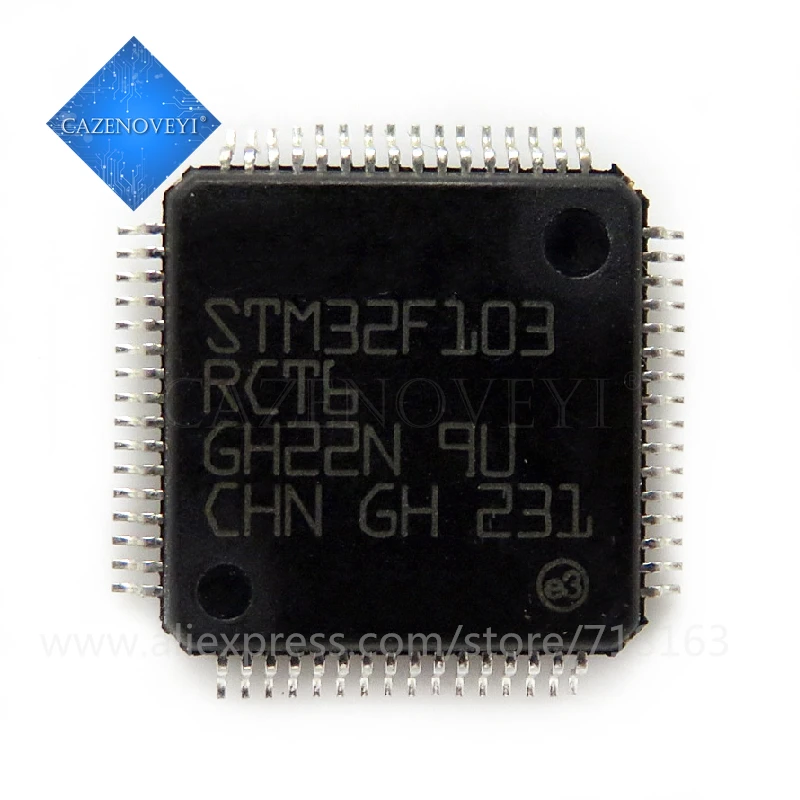 10 шт./лот STM32F103RCT6 STM32F103 Фотогалерея | Электронные компоненты и принадлежности