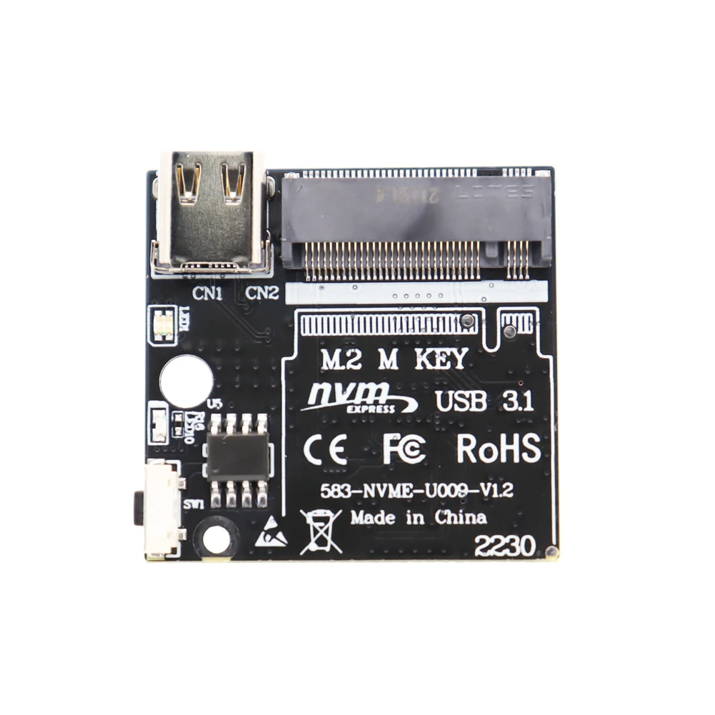 Адаптер M.2 NVME на USB3.1 Type-C, адаптер M2 плата SSD M.2 на USB3.1 для M.2 NVME M2 SSD JMS583 на 2230-2280 M.2 SSD
Адаптер M.2 NVME на USB3.1 Type-C, адаптер M2 плата SSD M.2 на USB3.1 для M.2 NVME M2 SSD JMS583 на 2230-2280 M.2 SSD