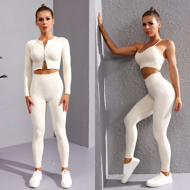 Women's Tracksuit Yoga Set Female Clothing Sportswear Gym Sport Crop Top Fitness Suits for Woman Leggings Outfits Yogas Suit
Women's Tracksuit Yoga Set Female Clothing Sportswear Gym Sport Crop Top Fitness Suits for Woman Leggings Outfits Yogas Suit