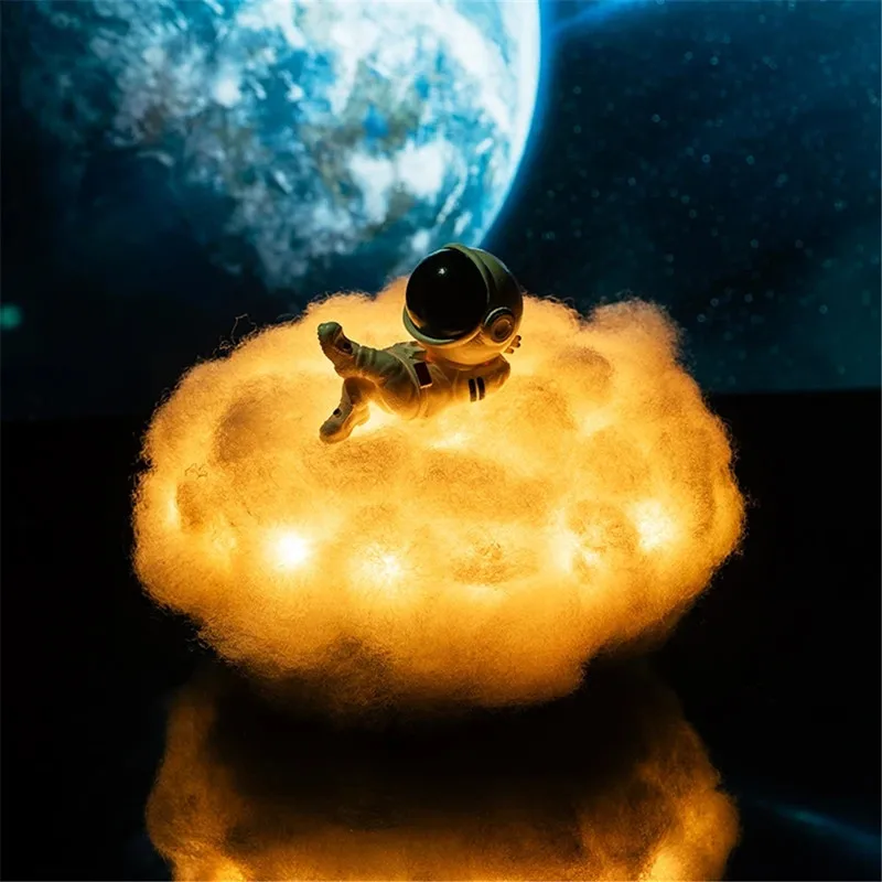 2021 Novelty USB Power Rainbow Effect Night Light LED Colorful Clouds Astronaut Lamp Kid's Lover Friend Creative Birthday Gift
2021 Novelty USB Power Rainbow Effect Night Light LED Colorful Clouds Astronaut Lamp Kid's Lover Friend Creative Birthday Gift