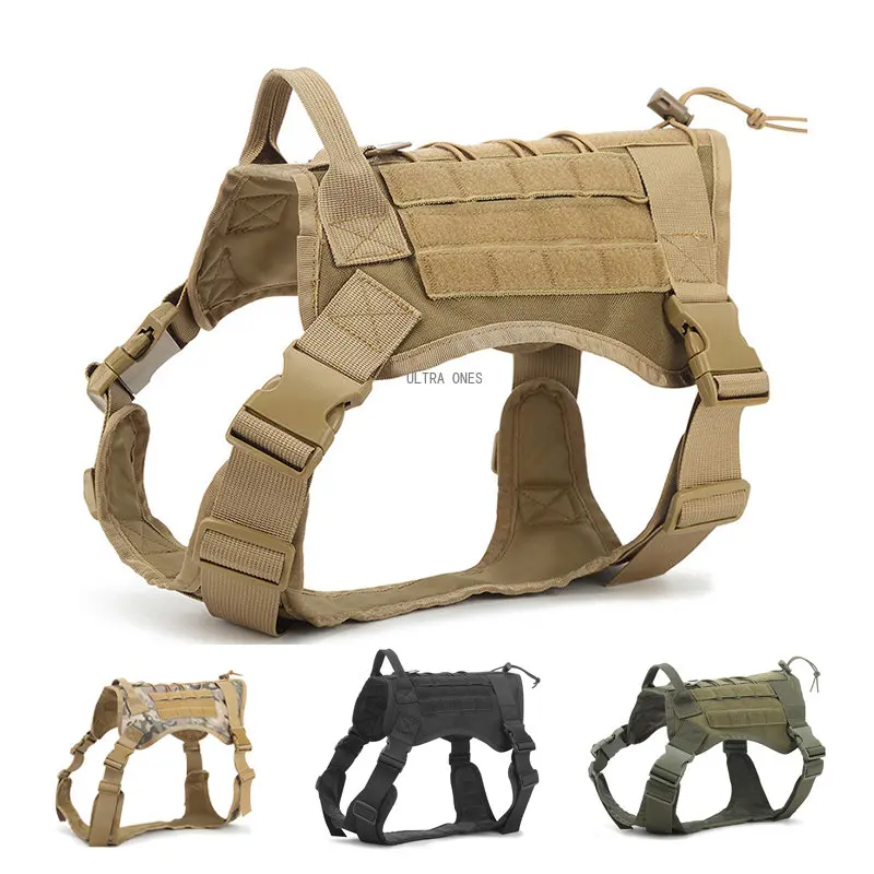 Tactical Dog Vest Hunting Training Service Dog Clothes for 10-40kg Outdoor Working Walking Comfortable Adjustable Pet Waistcoat 
Tactical Dog Vest Hunting Training Service Dog Clothes for 10-40kg Outdoor Working Walking Comfortable Adjustable Pet Waistcoat