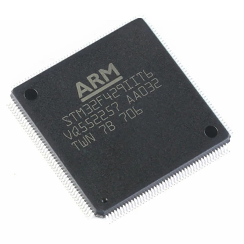ARM Microcontroller STM32F429IIT6 LQFP-176 Embedded Microcontroller
ARM Microcontroller STM32F429IIT6 LQFP-176 Embedded Microcontroller