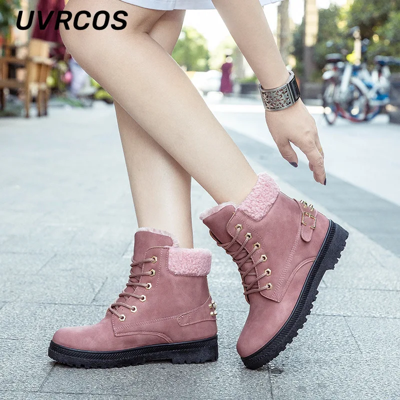 Plush Warm Boots Mid-tube Snow Boots Women Shoes Fashion Cycling Motorcycle Boots Classic Women Large Size Non-slip Shoes
Plush Warm Boots Mid-tube Snow Boots Women Shoes Fashion Cycling Motorcycle Boots Classic Women Large Size Non-slip Shoes