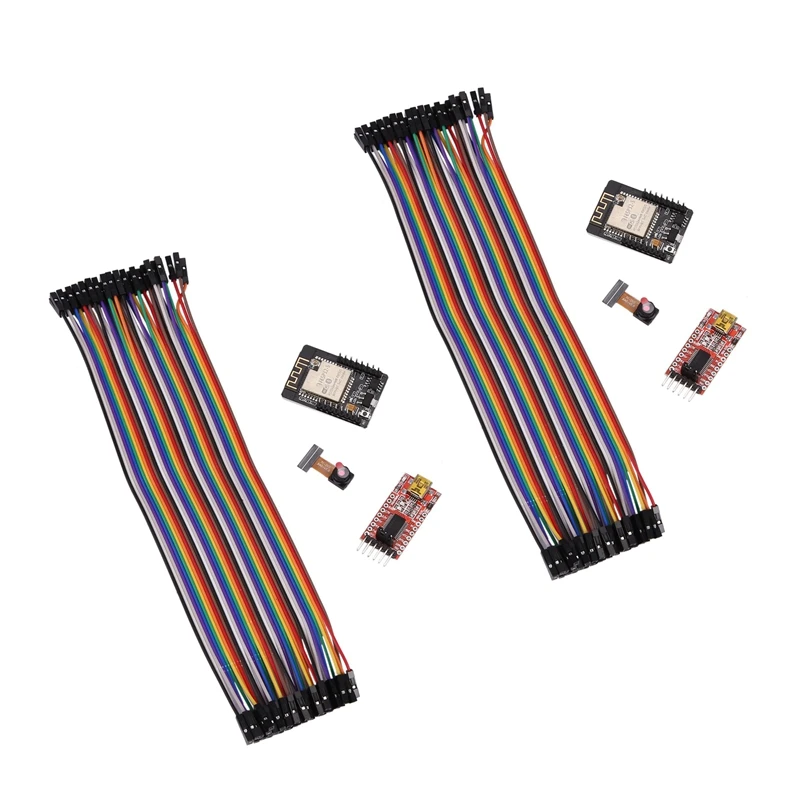 2X Esp32-Cam камера Wifi + Bluetooth модуль 4M Psram двухъядерный 32-битный процессор макетная плата Ov2640 2 Мп модуль камеры 
2X Esp32-Cam камера Wifi + Bluetooth модуль 4M Psram двухъядерный 32-битный процессор макетная плата Ov2640 2 Мп модуль камеры