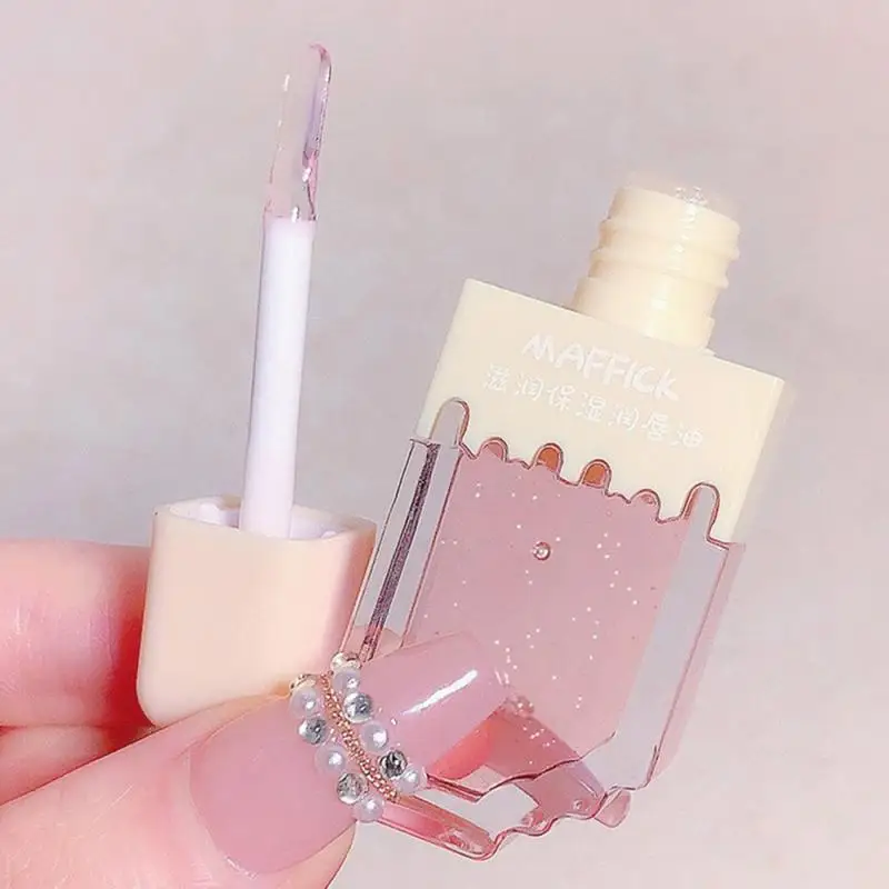 Ice Cream Lip Oil Moisturizing Lip Gloss Cosmetic Anti-dry Cracking Hydrating Transparent Fade Lip Line Lip Glaze Korean Makeup
Ice Cream Lip Oil Moisturizing Lip Gloss Cosmetic Anti-dry Cracking Hydrating Transparent Fade Lip Line Lip Glaze Korean Makeup