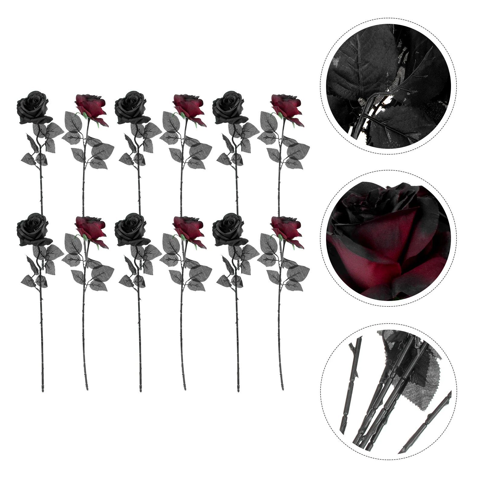 Rose Flowerflowers Fake Artificial Roses Black Bouquet Faux Silk Wedding Decor Supplies Bouquets Picks Realistic Arrangements
Rose Flowerflowers Fake Artificial Roses Black Bouquet Faux Silk Wedding Decor Supplies Bouquets Picks Realistic Arrangements