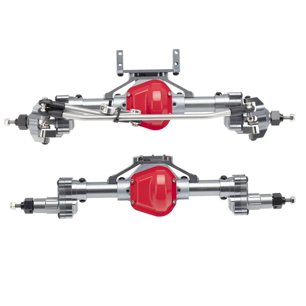 CNC Metal Front and Rear Portal Axle Set for 1/10 RC Rock Crawler Car Axial SCX10 I II 90046 90047 Upgrade Titanium
CNC Metal Front and Rear Portal Axle Set for 1/10 RC Rock Crawler Car Axial SCX10 I II 90046 90047 Upgrade Titanium