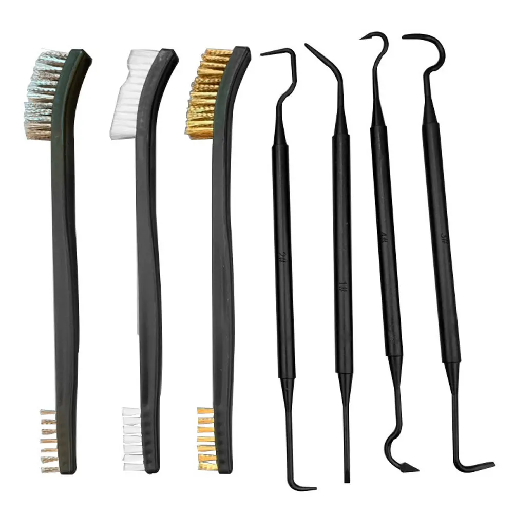 7pcs Wire Brush Set Steel Metal Brass Nylon Cleaning Polishing Rust Brush Gas Stove Metal Cleaning Brush Tool
7pcs Wire Brush Set Steel Metal Brass Nylon Cleaning Polishing Rust Brush Gas Stove Metal Cleaning Brush Tool