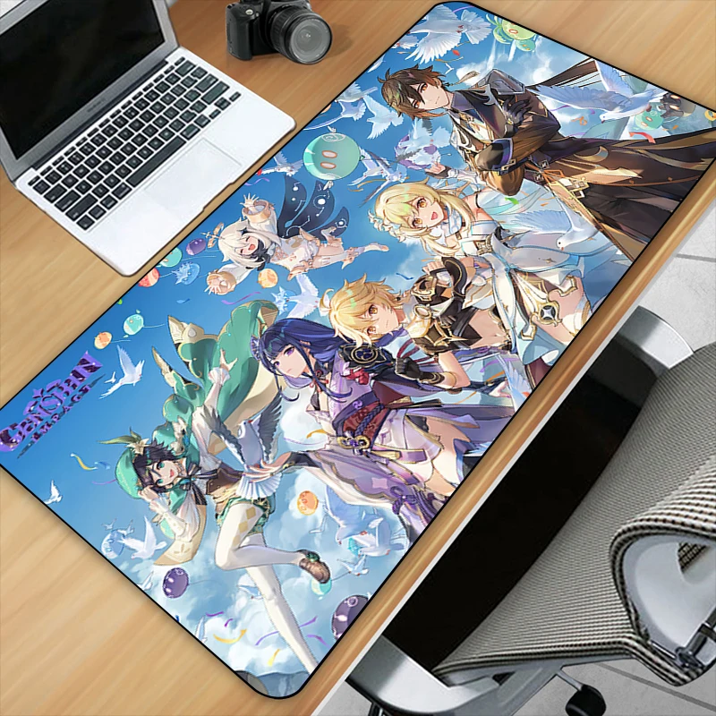Game Genshin Impact Art HD Printing XXL Mouse Pad Gamer Accessory Hot Large Desk Pads Computer Lock Edge Keyboard Non-slip Mat
Game Genshin Impact Art HD Printing XXL Mouse Pad Gamer Accessory Hot Large Desk Pads Computer Lock Edge Keyboard Non-slip Mat