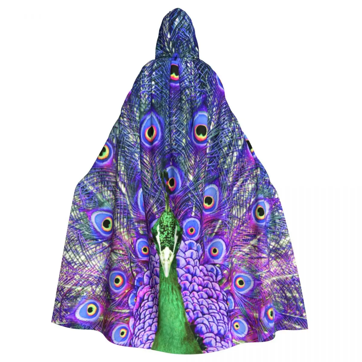 Hooded Cloak Unisex Cloak with Hood Embroidery Peacock Feathers Cloak Vampire Witch Cape Cosplay
Hooded Cloak Unisex Cloak with Hood Embroidery Peacock Feathers Cloak Vampire Witch Cape Cosplay