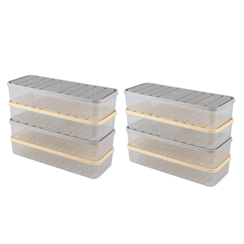 8 Pcs Set Refrigerator Food Preservation Storage Box Plastic Freezer Space Saver Food Container Random Color S
8 Pcs Set Refrigerator Food Preservation Storage Box Plastic Freezer Space Saver Food Container Random Color S