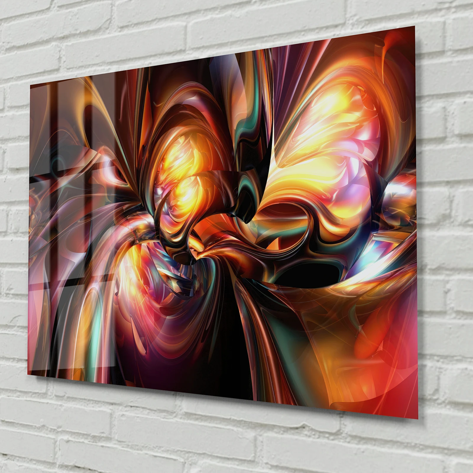 60X40cm Abstract Colorful Minimalist Frameless Tempered Glass Art Bedroom, Living Room, Sofa Backrest, Wall Decoration Painting
60X40cm Abstract Colorful Minimalist Frameless Tempered Glass Art Bedroom, Living Room, Sofa Backrest, Wall Decoration Painting