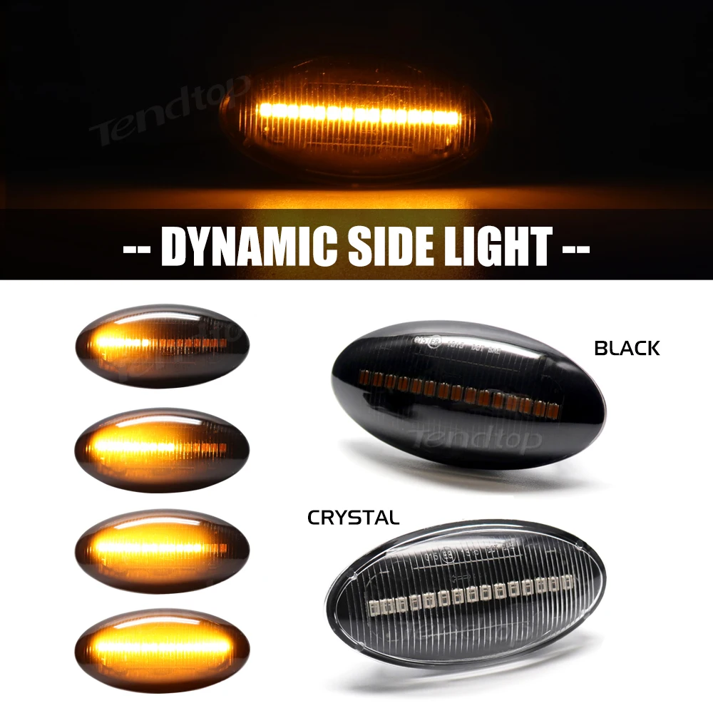 Dynamic Blinker Turn Signal Light Side Marker Lamp LED Flashing For Fiat Opel For Suzuki Swift Jimmy Vitara SX4 Mirror Indicator
Dynamic Blinker Turn Signal Light Side Marker Lamp LED Flashing For Fiat Opel For Suzuki Swift Jimmy Vitara SX4 Mirror Indicator