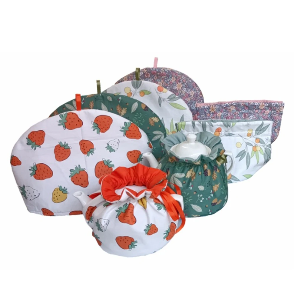 Tea Pot Cover Teapot Cover 28cm*23cm Dust Cover Dustproof Insulation Space Cotto Kitchen Tools Accessories High Quality
Tea Pot Cover Teapot Cover 28cm*23cm Dust Cover Dustproof Insulation Space Cotto Kitchen Tools Accessories High Quality