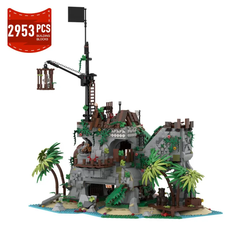 Город МОС затвор остров Барракуда Бей строительные блоки сцена фильма восстановление улица вид кирпичи модели конструктор детские игрушки 
Город МОС затвор остров Барракуда Бей строительные блоки сцена фильма восстановление улица вид кирпичи модели конструктор детские игрушки