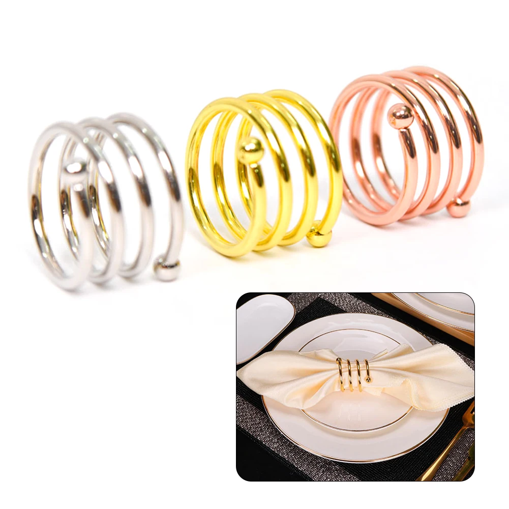 10pcs Napkin Rings Gold Silver Napkin Holder West Dinner Towel Napkin Ring Party Decoration Table Decoration Use Napkin Buckle
10pcs Napkin Rings Gold Silver Napkin Holder West Dinner Towel Napkin Ring Party Decoration Table Decoration Use Napkin Buckle
