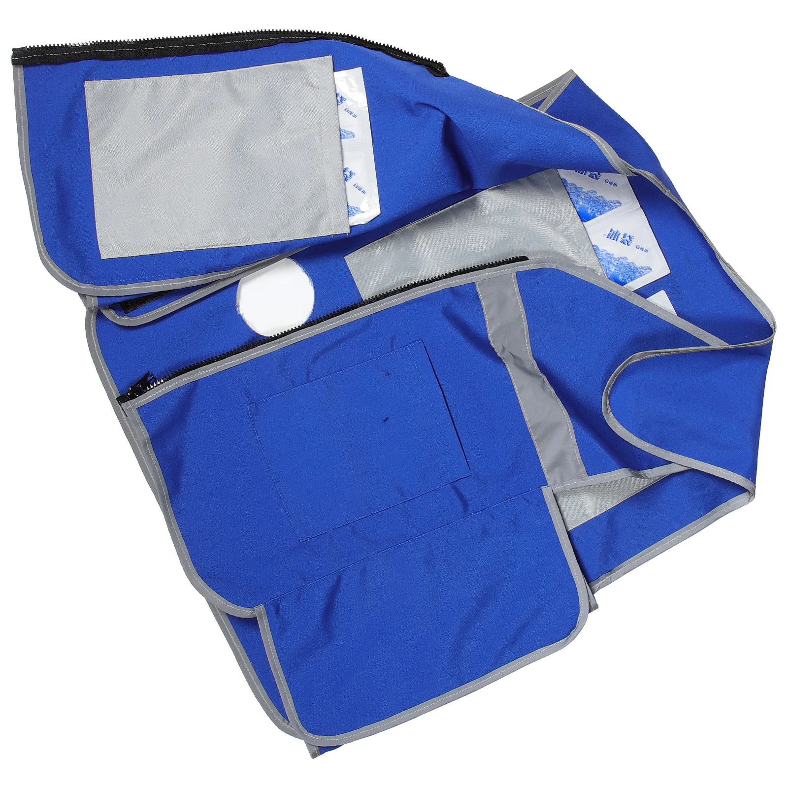 1 Set Outdoor Cooling Vest Portable Cooling Vest Clothes with Ice Packs Cooling Vest for Summer
1 Set Outdoor Cooling Vest Portable Cooling Vest Clothes with Ice Packs Cooling Vest for Summer