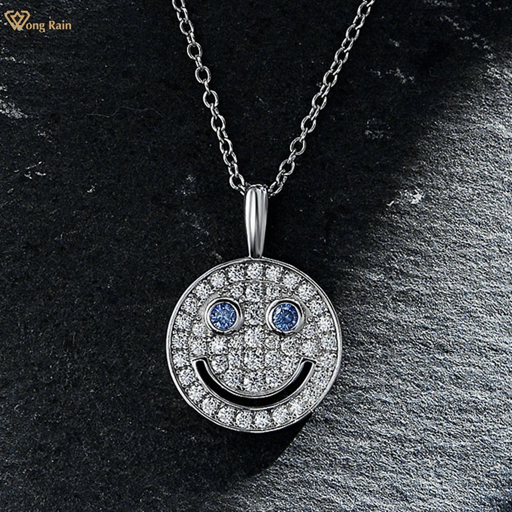 Wong Rain Fashion, 100% Стерлинговое Серебро 925 пробы, смайлик, создан из моиссанита, драгоценный камень, вечерние подвески, ожерелье, хорошее ювелирно...
Wong Rain Fashion, 100% Стерлинговое Серебро 925 пробы, смайлик, создан из моиссанита, драгоценный камень, вечерние подвески, ожерелье, хорошее ювелирно...