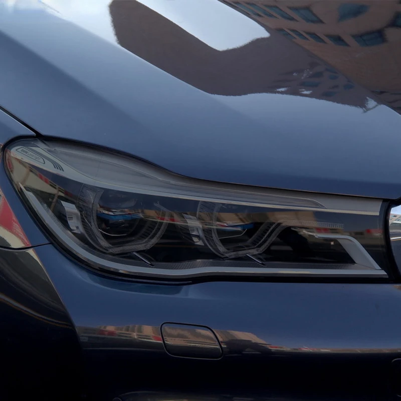 2 Pcs Car Headlight Protective Film Smoked Black Tint Wrap Vinyl Transparent TPU Sticker For BMW 7 Series G11 G12 2016-2018
2 Pcs Car Headlight Protective Film Smoked Black Tint Wrap Vinyl Transparent TPU Sticker For BMW 7 Series G11 G12 2016-2018